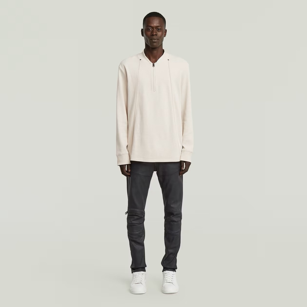 G-Star Raw Black Jeans Zip Knee Jeans